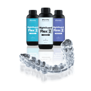 SprintRay NightGuard Flex 2 und Firm 2 Harze für den 3D-Druck in der Zahnmedizin SprintRay NightGuard Flex 2 und Firm 2 Harze für den 3D-Druck in der Zahnmedizin