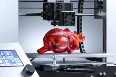 3D-gedrucktes Herzmodell für chirurgische Planung an der Uniklinik Münster 3D-Druck medizinisches Herzmodell an der Uniklinik Münster zur Unterstützung von Operationen