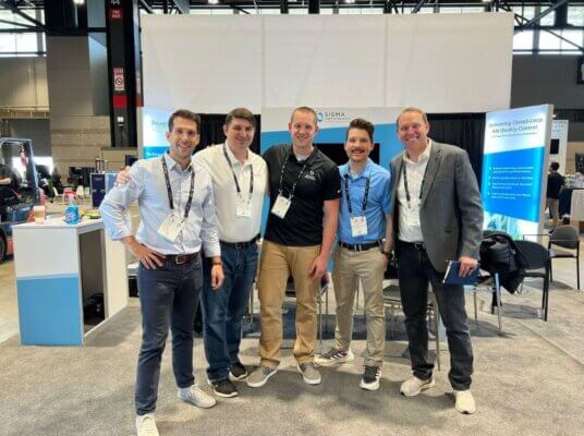 NextTrip, Inc. Team auf der Rapid + TCT Messe, ehemals Sigma Additive Solutions