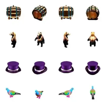 Nvidias LATTE3D Projekt verwandelt Text in detaillierte 3D-Modelle Beispiele für 3D-Modelle generiert von Nvidias LATTE3D basierend auf Textbeschreibungen