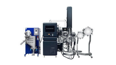 Ultraschallzerstäuber rePowder von AMAZEMET – Optimiert durch Siemens Xcelerator AMAZEMET rePowder Ultraschallzerstäuber für Metallpulver im 3D-Druck