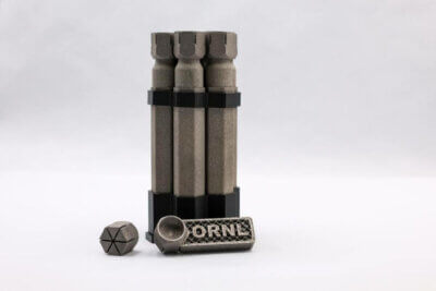 3D-gedruckte Wolframteile des Oak Ridge National Laboratory für Fusionsreaktoren 3D-gedruckte Wolframkomponenten des Oak Ridge National Laboratory zur Nutzung in Fusionsreaktoren