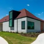 Das größte 3D-gedruckte Einfamilienhaus in Burton, Texas, gebaut von Hive3D