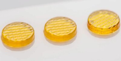 3D-gedruckte Tabletten mit kontrollierter Wirkstofffreisetzung entwickelt von der Universität Nottingham 3D-gedruckte Medikamenten-Tabletten mit personalisierten Freisetzungsprofilen von der Universität Nottingham