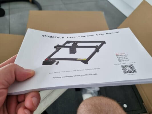 ATOMSTACK S20 PRO Bedienungsanleitung