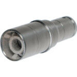 3D-gedruckte biegsame Welle aus Titan von Liebherr-Aerospace für den Airbus A350