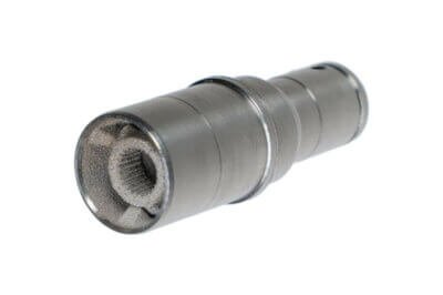 Biegsame Welle aus Titan für Airbus A350 von Liebherr-Aerospace 3D-gedruckte biegsame Welle aus Titan von Liebherr-Aerospace für den Airbus A350