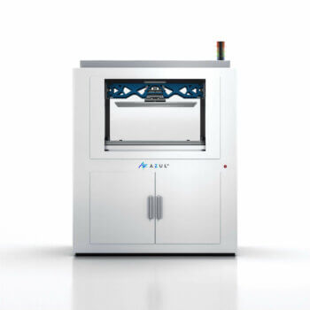 OCEAN™ Druckplattform von Azul 3D für automatisierte Fertigung Die OCEAN™ Druckplattform von Azul 3D, anpassbar für spezifische Anwendungen, entwickelt für nahtlose Integration in Produktionslinien