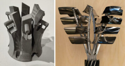 Additiv gefertigtes Bauteil von Incus GmbH für den Zeremonienstab der Yale University 3D-gedrucktes Bauteil von Incus für den Zeremonienstab der Yale University