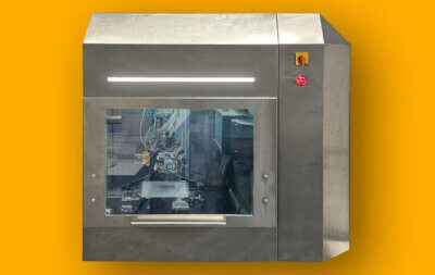 Der BioLoom 3D-Bioprinter von Biological Lattice Industries zur Herstellung mehrmaterialiger Strukturen mit präziser Kontrolle.