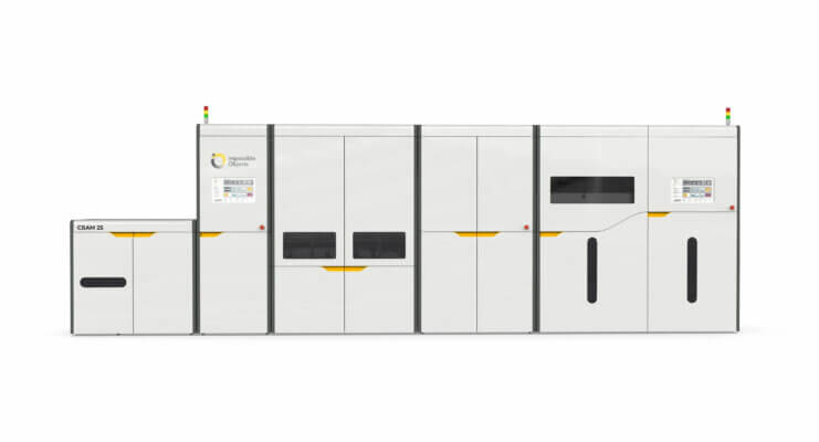 Der CBAM 25 3D-Drucker von Impossible Objects, bekannt für Hochgeschwindigkeit und Präzision, jetzt in Europa verfügbar