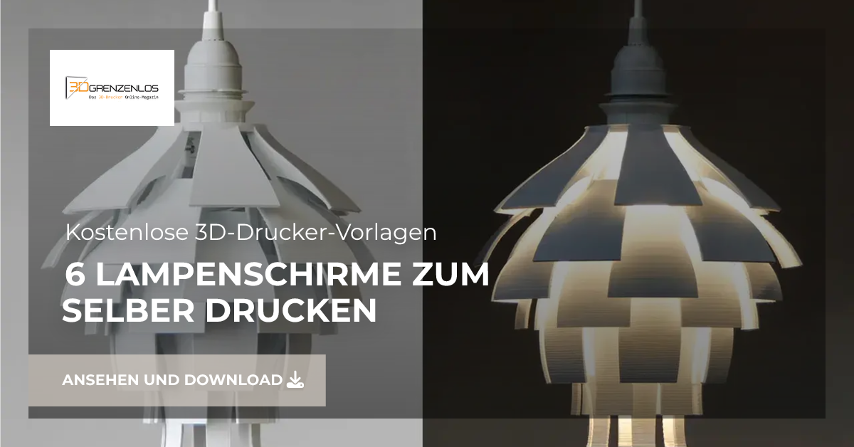Lampenschirme aus dem 3D-Drucker