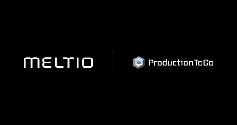 Partnerschaft zwischen Meltio und ProductionToGo für Metall-3D-Druck in der DACH-Region Logos von Meltio und ProductionToGo zur Ankündigung ihrer Partnerschaft für Metall-3D-Drucklösungen in Deutschland, Österreich und der Schweiz