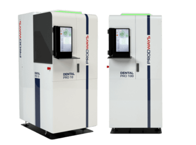 Prodways DENTAL PRO 10 und DENTAL PRO 100 für präzisen Dental-3D-Druck Prodways DENTAL PRO 10 und DENTAL PRO 100 für präzisen Dental-3D-Druck