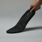 3D-gedruckte TPU01-Sohle von 3D People mit flexibler, komplexer Gitterstruktur und hoher Anpassungsfähigkeit