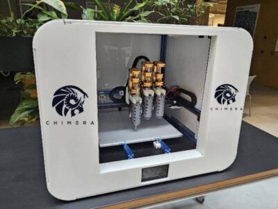 CHIMERA 3D-Biodrucker mit mehreren Druckköpfen zur Herstellung von Gewebestrukturen im Labor