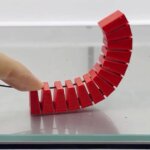 Flexibler 3D-gedruckter Mechanismus, der durch ein integriertes Kabel gesteuert wird, entwickelt mit „Xstrings“ vom MIT