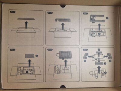Creality Hi Combo Schritt-für-Schritt Auspack-Anleitung