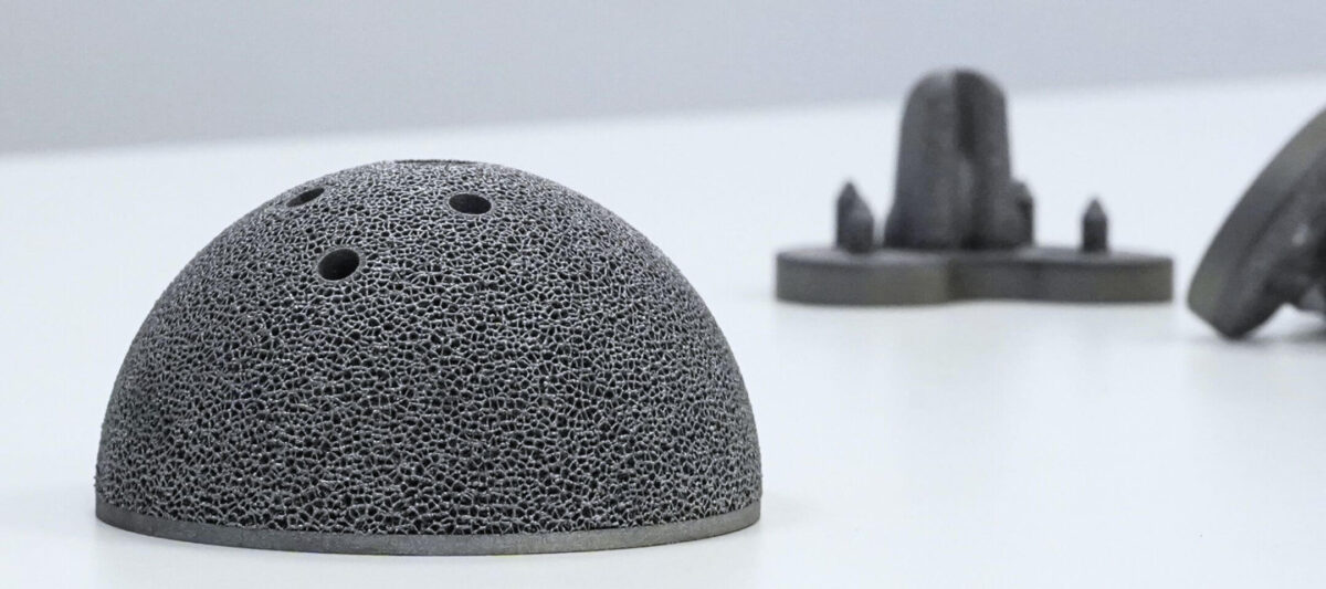 3D-gedruckte poröse Tantalstruktur für medizinische Implantate von Croom Medical